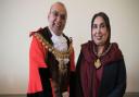 Bolton mayor Cllr Akhtar Zaman and mayoress Nargis Zaman