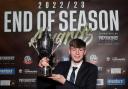 Conor Bradley wins the Bolton Wanderers Player of the Year award