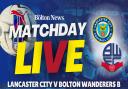 MATCHDAY LIVE: Lancaster City v Bolton Wanderers B