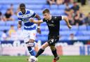 George Thomason in action for Wanderers against Reading