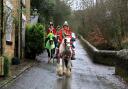 McGuinness' Higher Tongs Farm in Smithills held its annual Christmas Trot