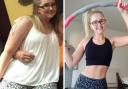 Philippa McCleod, 30, after she lost weight hula hooping. See SWNS story SWFThoop. A woman has beat the bulge by HULA HOOPING - after worrying her friends would think she was pregnant due to her ballooning weight. Philippa McCleod, 30, decided to lose