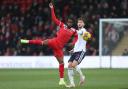 Leyton Orient's Shaq Forde and Bolton Wanderers' Jack Iredale