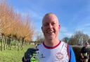 Burnden Road Runners newcomer, Rick Winnard, enjoyed his trip to the seaside in Blackpool