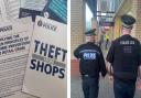 Police have been crackdown on shoplifting in Leigh town centre