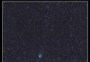 Composite photo of 12/Pons-Brooks comet taken in Kendal, Cumbria by Stuart Atkinson.