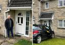 Villager's call for action after car crashes into house