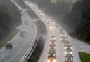 Heavy rain is expected to disrupt more than two million return journeys
