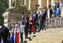 The parade started from the steps of Bolton Town Hall