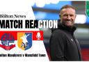 Wanderers boss Ian Evatt