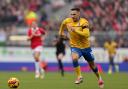 Mansfield top scorer Gregory on the ball