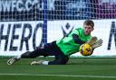 Teddy Sharman-Lowe made a couple of important saves against Rotherham