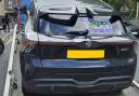 This MG was seized in Keighley Road, Frizinghall by police after the driver gave an 