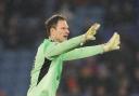 Asmir Begovic in action for Leicester City in the Championship last season