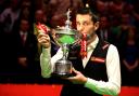 Mark Selby celebrates winning last year's World Snooker Championship in Sheffield – but who will be this year's king?