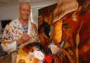 DREAM JOB: Artist Robert Cox is enjoying a new lease of life after careers in business and travel