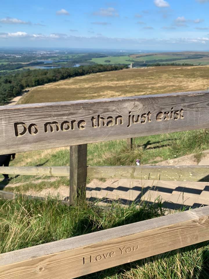 VIEW: Gillian McGowan took this from Rivington Pike