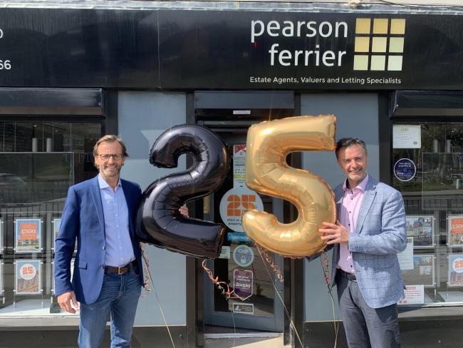 Awards: Julian Ferrier and Mitchell Pearson celebrating 25 years of Pearson Ferrier