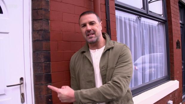 The Bolton News: Paddy McGuinness returned to Auburn Street (Photo: BBC, The One Show)