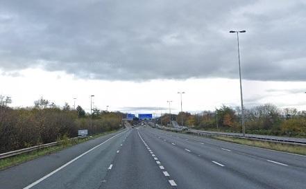 Delays: A section of the M62 has been closed