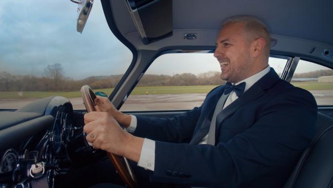 CLASSIC: Paddy McGuinness had the last laugh when his Rolls Royce came top in the Icelandic expedition. Picture: BBC/PA