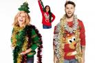 Kate Garraway, Alex Scott and Joel Dommett are taking part in Christmas Jumper Day (PA)