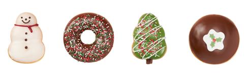 The Bolton News: Krispy Kreme festive doughnuts (Krispy Kreme)