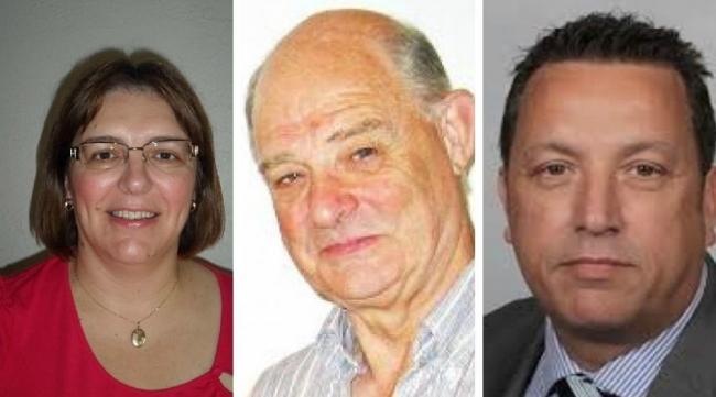 VIEWS: Cllr Sue Haworth, Cllr Roger Hayes and Cllr Andy Morgan, adult services cabinet member