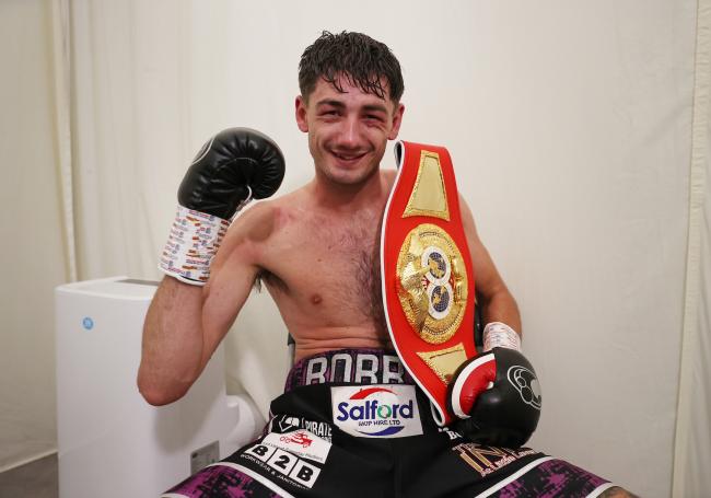 BIG CHANCE: Jack Cullen after his success in July. Picture By Mark Robinson/Matchroom