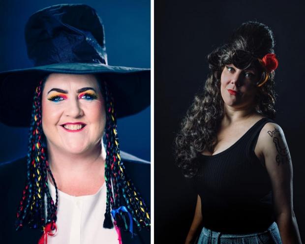 The Bolton News: SOUL SISTERS: Maura Jackson and Sophie Willan pose in charity calendar