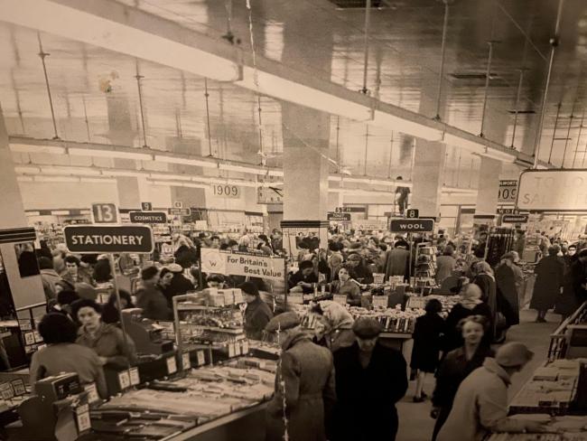 POPULAR: This photographs from 1963 should stir some memories for our readers. On the caption it says Woolworth in Bolton in 1963? But we want our readers to send us their old keepsakes or tales from Woolworths. Whether that is the pick and mix or even
