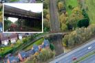 Chew Bridge in Westhoughton is set to be replaced by a higher, steel bridge to allow electric cabels to run along the line