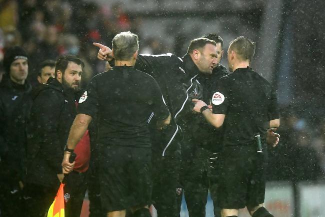 Race abuse arrest after stormy Bolton-Morecambe clash