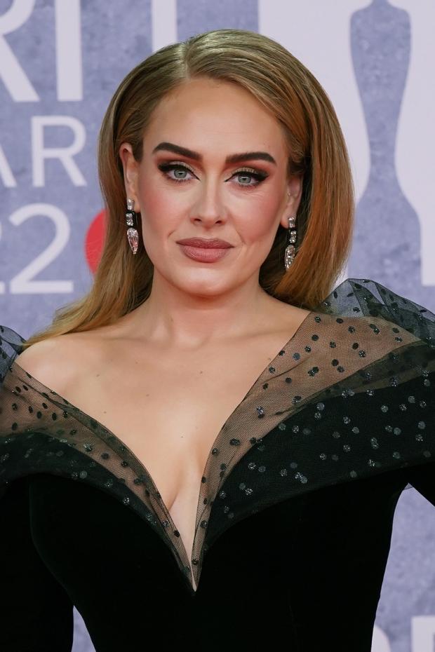 The Bolton News: Adele attending the Brit Awards 2022. Picture: PA
