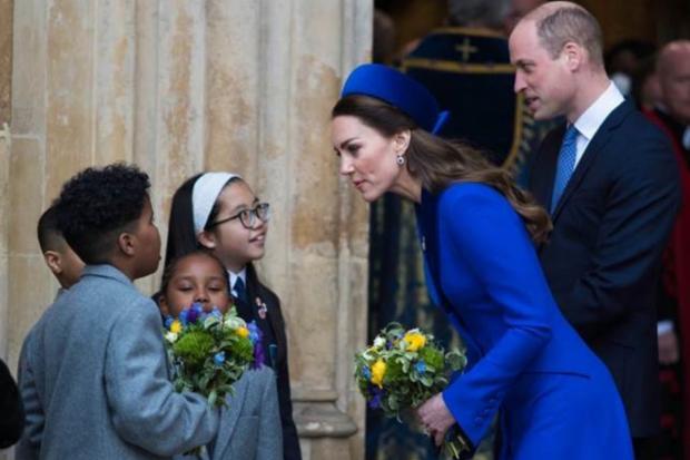 The Bolton News: Emma Lou with the Duke and Duchess of Cambridge