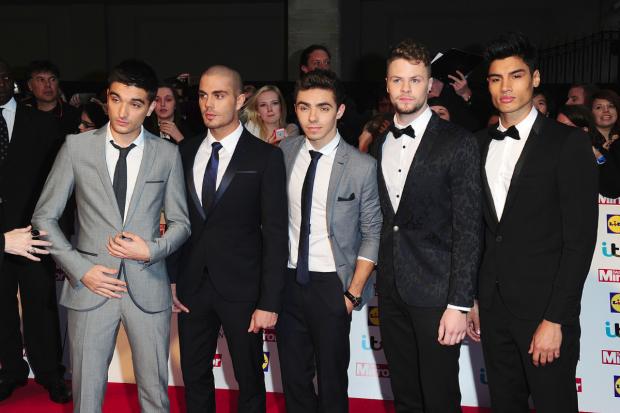 The Bolton News: From left to right: Tom Parker, Max George, Nathan Sykes, Jay McGuinness and Siva Kaneswaran of The Wanted arriving at the 2013 Pride of Britain awards at Grosvenor House, London.