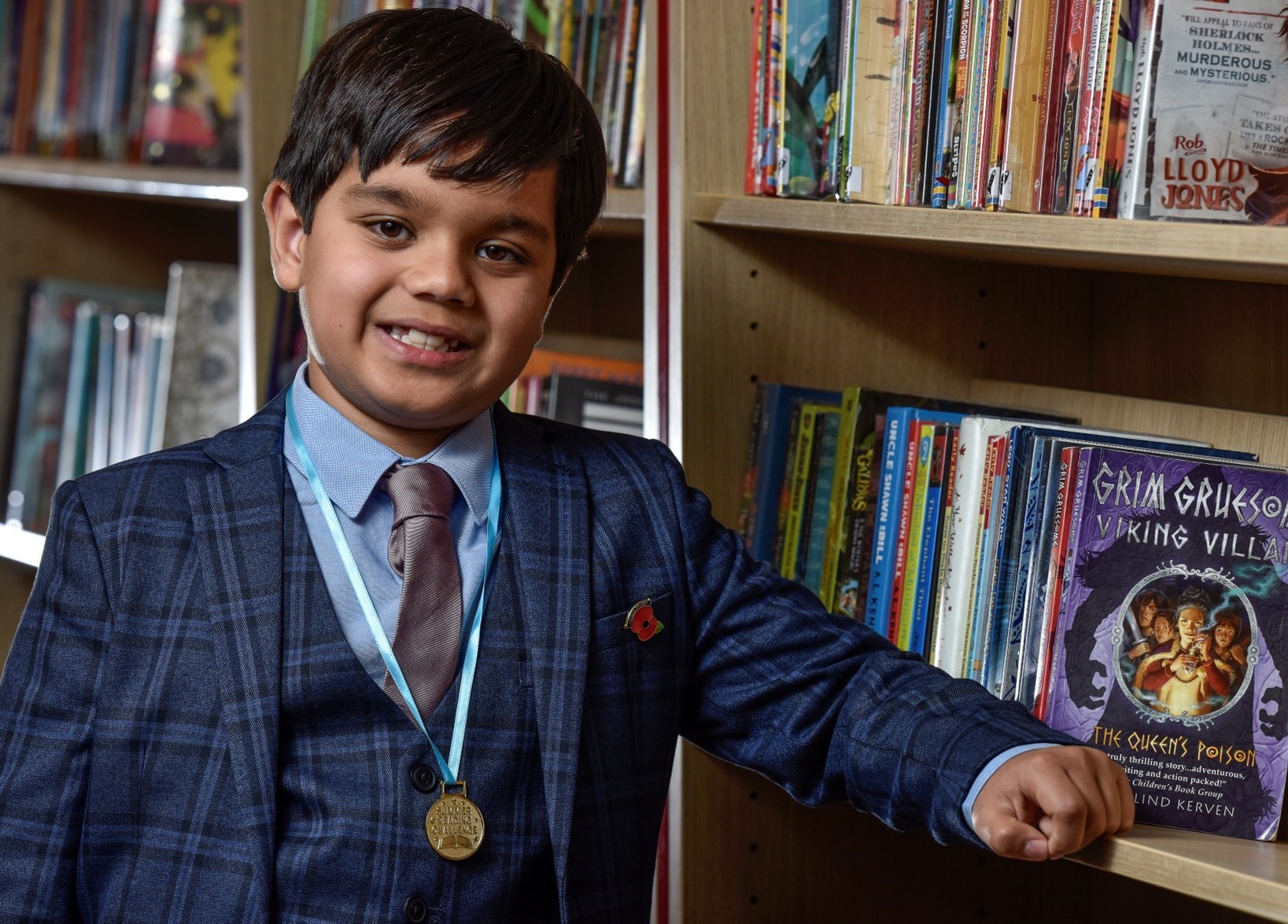 Eight-year-old Milan Kumar made national headlines earlier this year after reading 50 books in just three months earning him praise from The Duchess of Cornwall among many others.