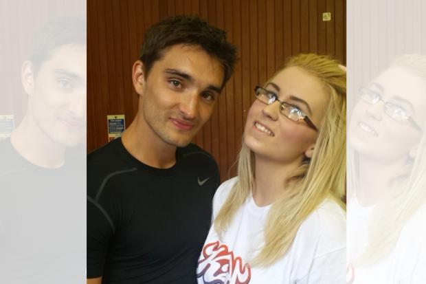 The Bolton News: Molly and Tom at The Wanted's concert