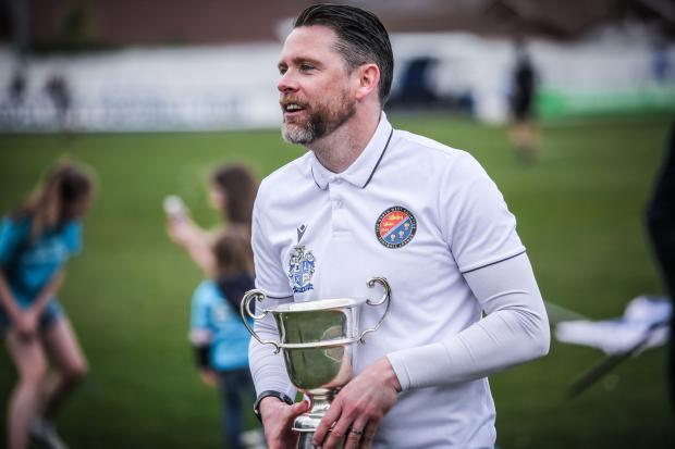DELIGHTED: Andy Welsh was happy to finish campaign on a winning note as attentions now turn to the cup Picture: Jake Horrocks