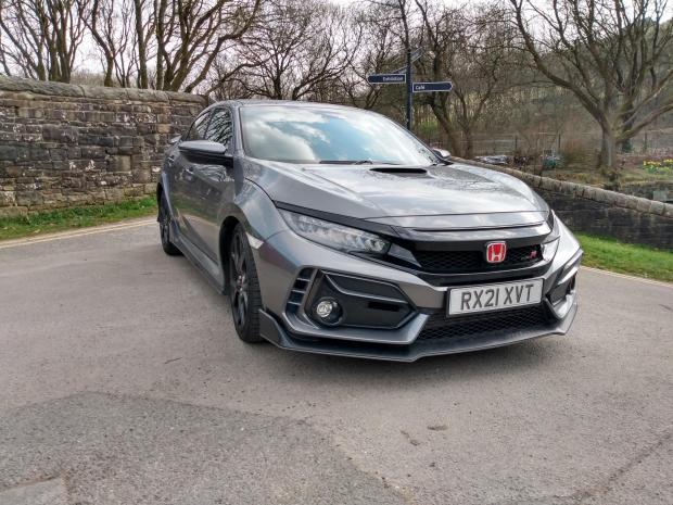 The Bolton News: The Honda Civic Type R on test in West Yorkshire 