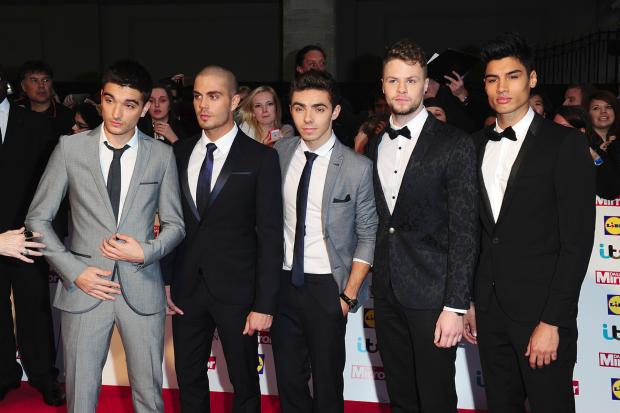 The Bolton News: Tom Parker, Max George, Nathan Sykes, Jay McGuinness and Siva Kaneswaran (PA)
