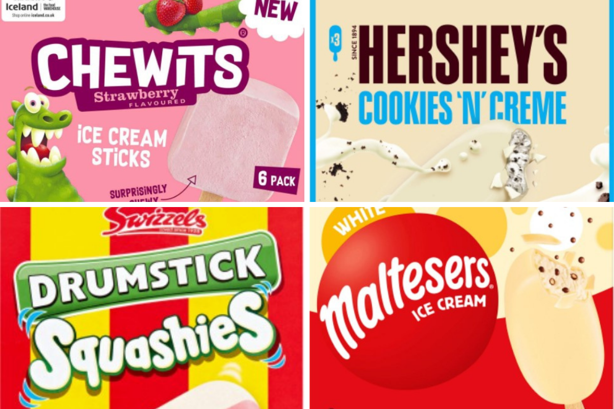 Iceland transforms Chewits, Malteser, Hersheys and more into tasty ice lollies