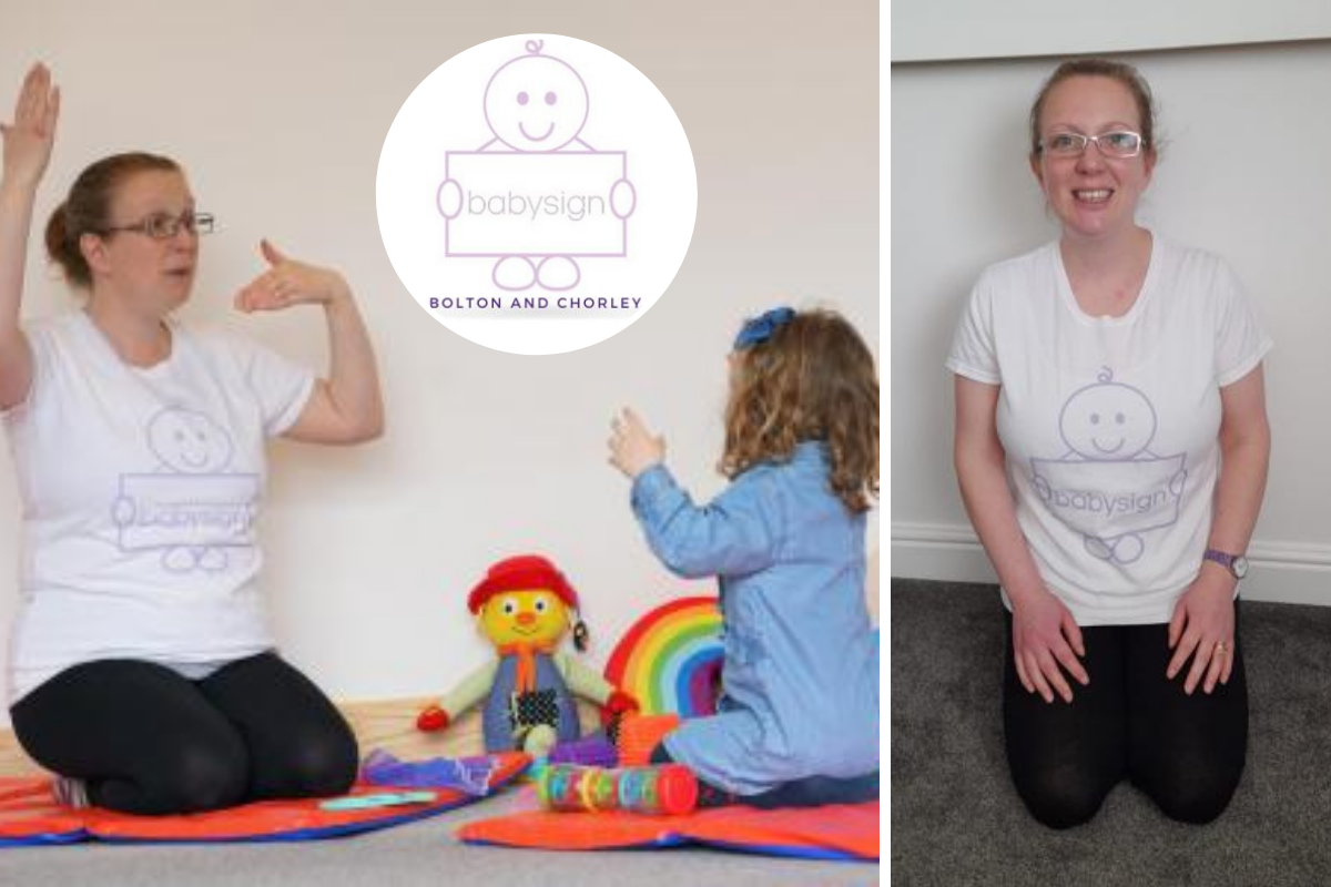 Babysign Bolton and Chorley, to teach parents and babies sign language