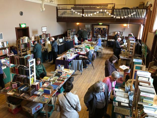 The Bolton News: The 2019 book fair at the Barlow