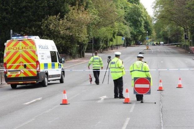 The Bolton News: Police on the scene of a fatal crash which happened three weeks ago