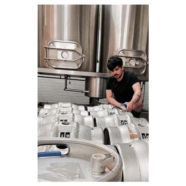 Northern Monkey to host beer festival, pictured is Jack Leonard brewing in preparation