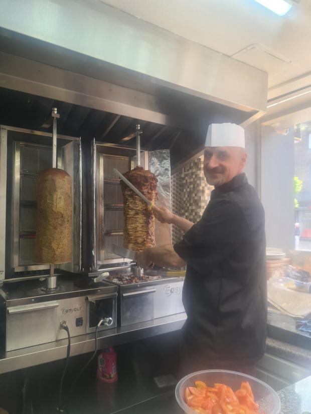 The Bolton News: Aref Zakout at his restaurant.