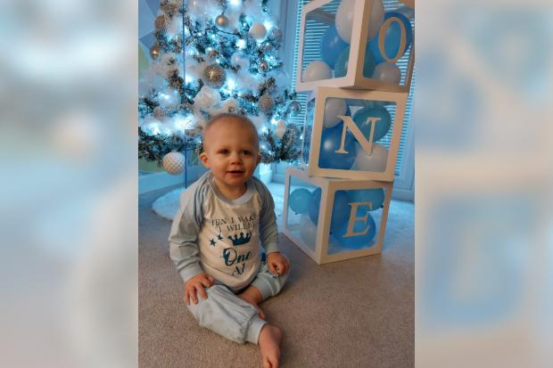 The Bolton News: AJ on his first birthday