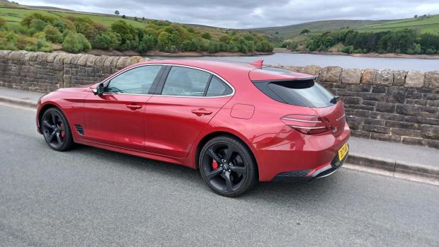 The Bolton News: The Genesis G70 Shooting Brake on test in West Yorkshire 