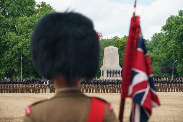The Bolton News: Troops of the Household Cavalry during the Brigade Major's Review on Horse Guards Parade on Thursday. Picture: PA
